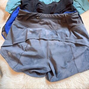 lululemon athletica Gray Athletic Shorts
